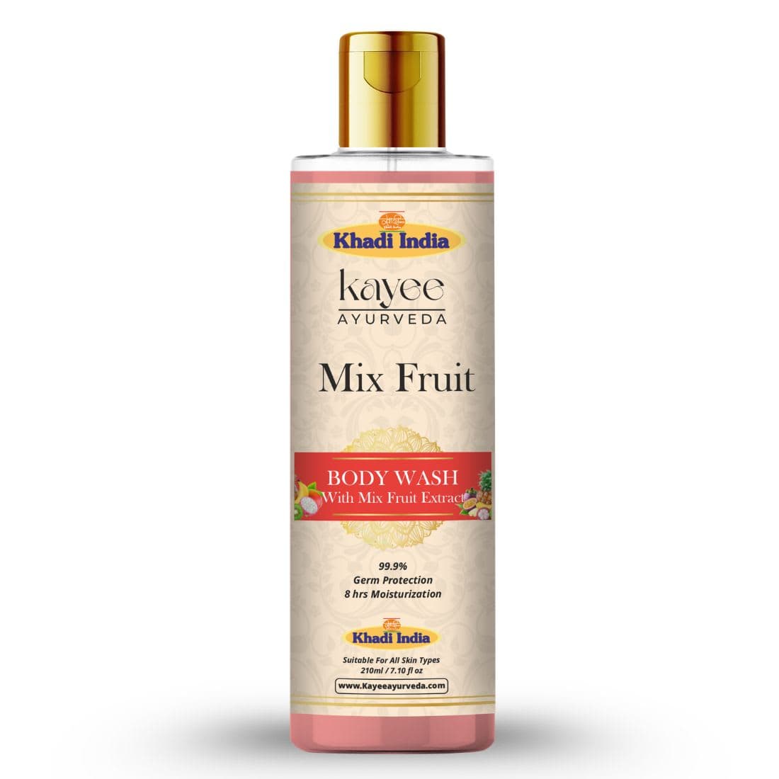 Kayee Ayurveda Mix Fruit Body Wash 200ml