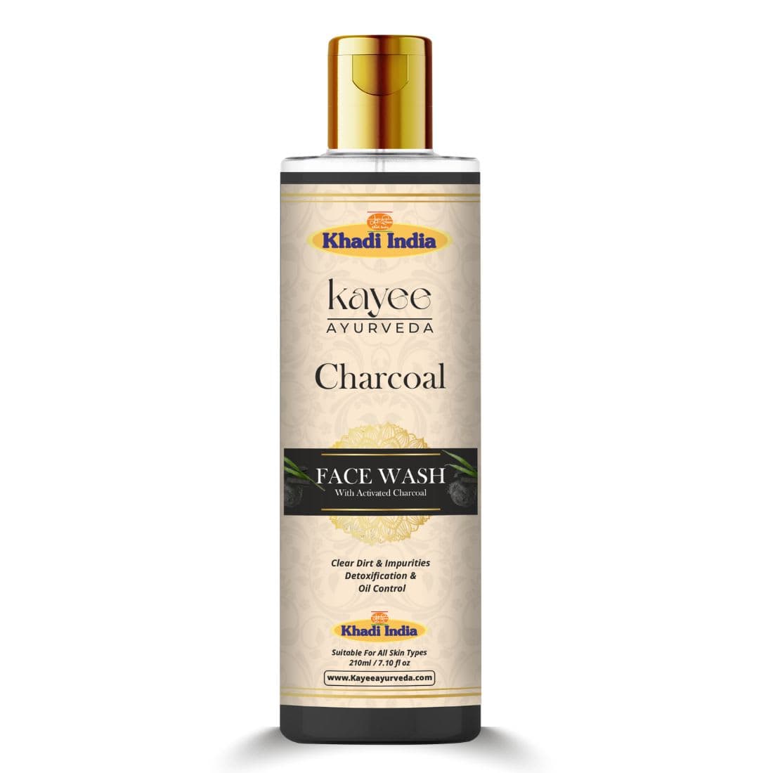 Kayee Ayurveda Charcoal Face Wash 210ml