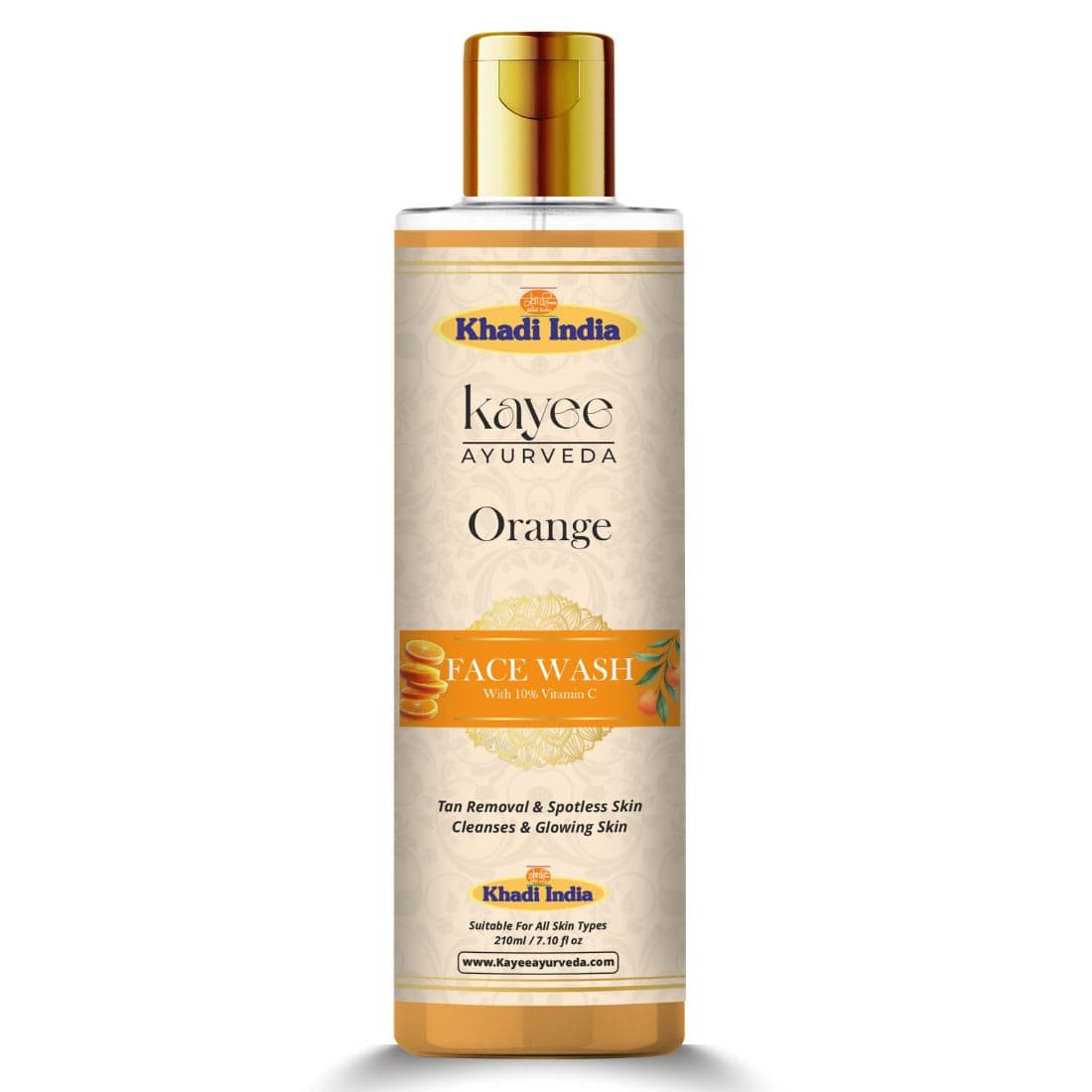 Kayee Ayurveda Orange Face Wash 210ml