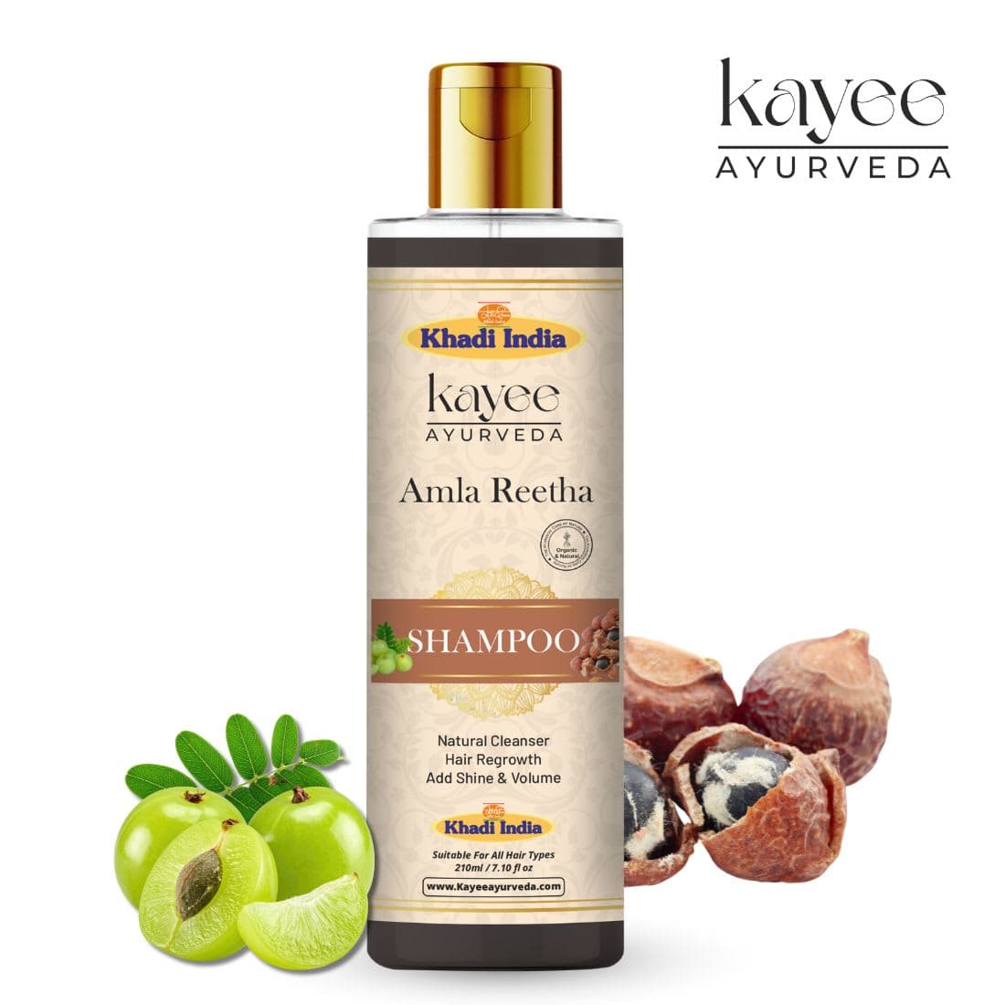 Kayee Ayurveda Amla Reetha Shampoo 200ml