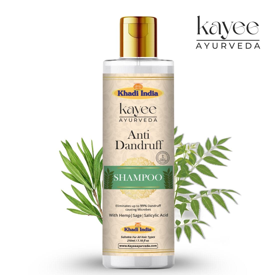 Kayee Ayurveda Anti-Dandruff Shampoo 200ml