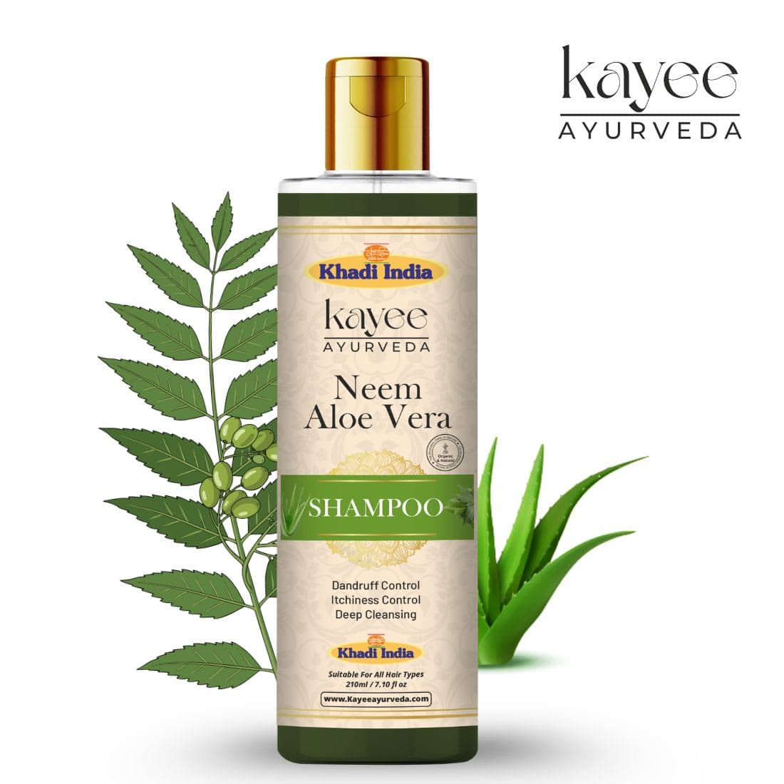 Kayee Ayurveda Neem Aloe Vera Shampoo 200ml